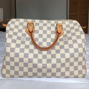 Louis Vuitton - Speedy 30 - Damier Azur Canvas